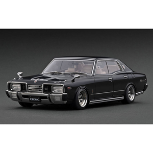 Ignition model 1/18 Nissan Cedric Brougham (330) Black – ミニカー
