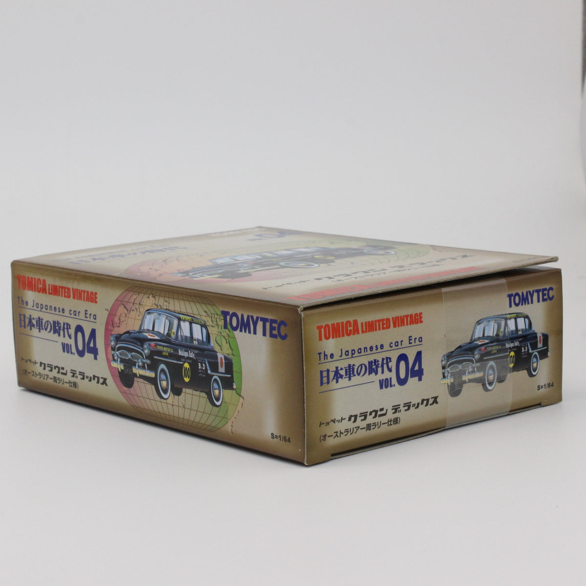 【USED】トミカリミテッドヴィンテージ 1/64 日本車の時代 04 トヨペット クラウン デラックス (オーストラリア一周ラリー仕様)