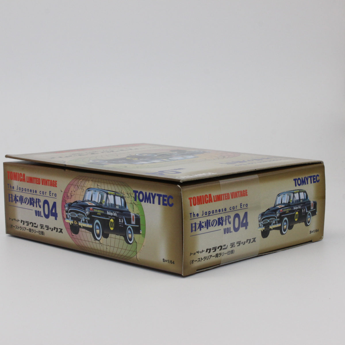 【USED】トミカリミテッドヴィンテージ 1/64 日本車の時代 04 トヨペット クラウン デラックス (オーストラリア一周ラリー仕様)