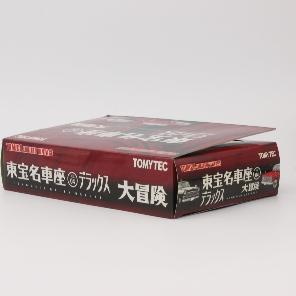 【USED】トミカリミテッドヴィンテージ 1/64 東宝名車座 04 デラックス 大冒険 トヨペット クラウン パトカー & 日産 セドリック