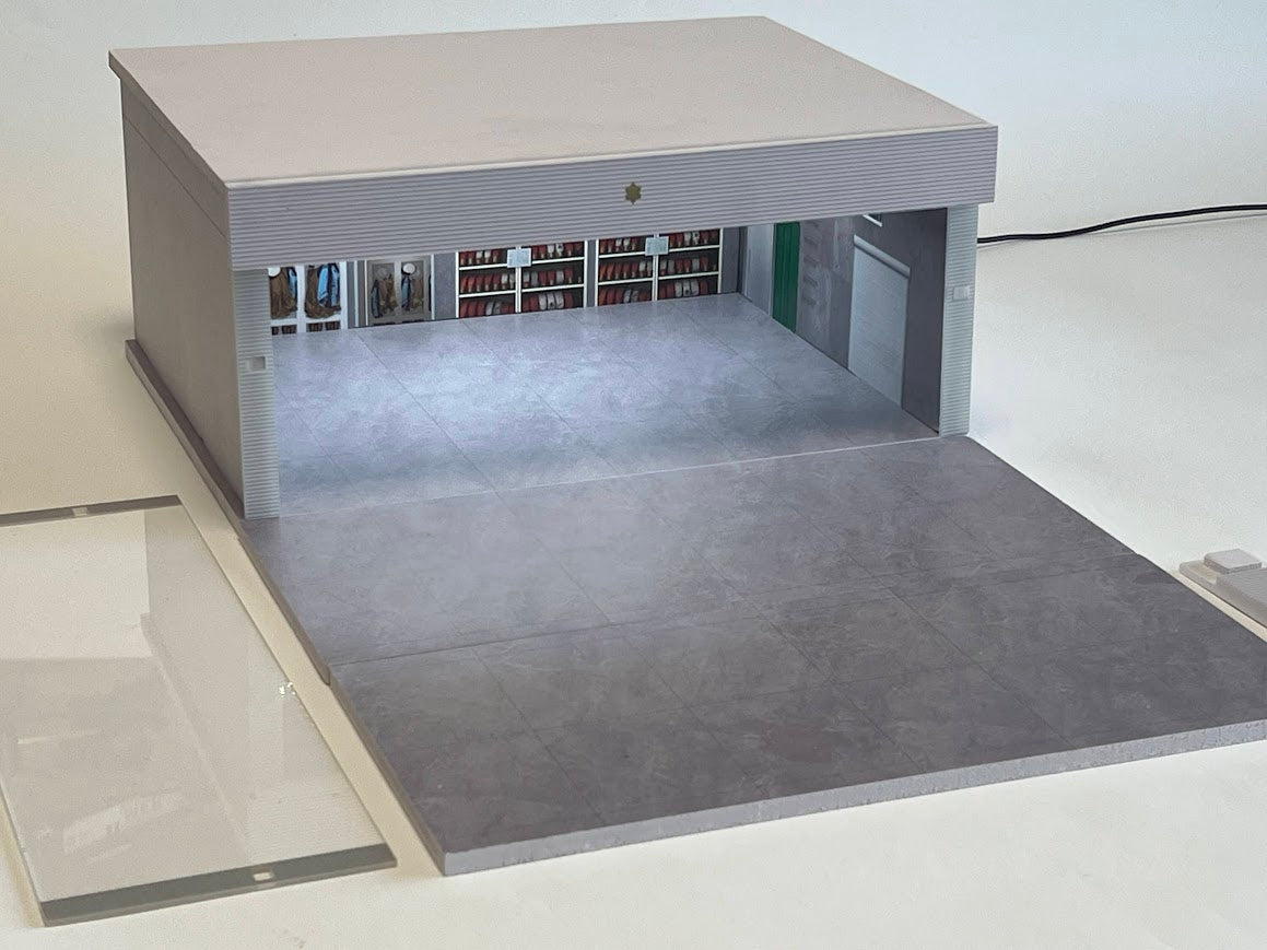 Fast Diorama  1/64  消防署ジオラマ