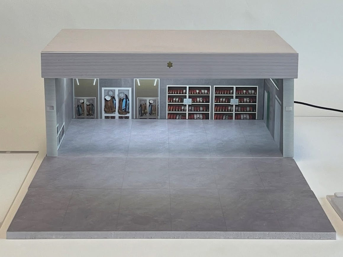 Fast Diorama  1/64  消防署ジオラマ