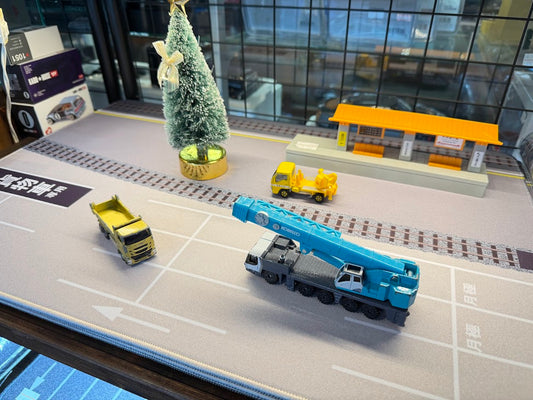 ※ちょっとだけ訳あり品　ASPEDAアスピーダ　ミニカージオラママット　貨物駅バックヤード　1/64サイズ