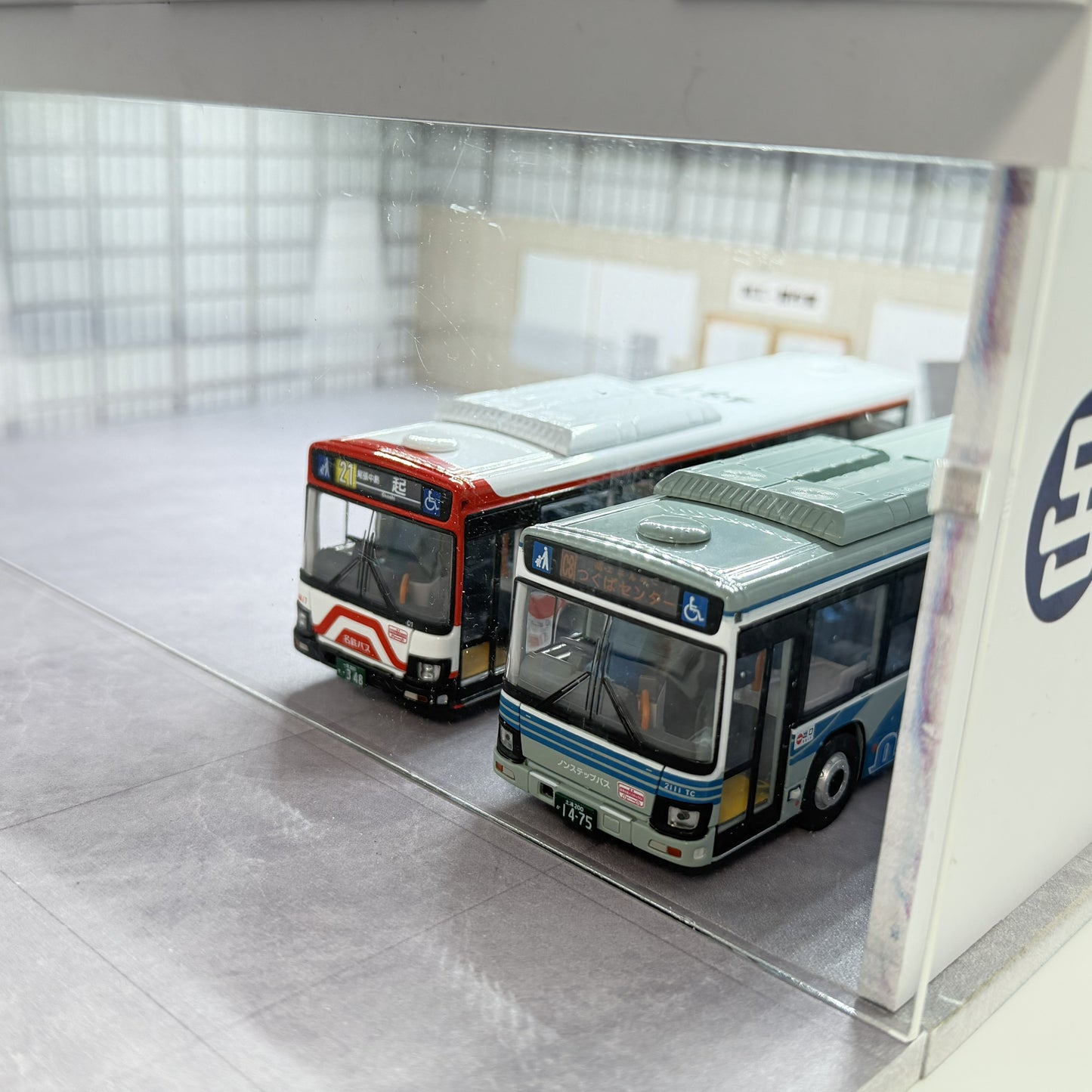 特注品 助川車体工業 Fast Diorama  1/64  大型バス・大型車両整備工場ジオラマ　限定品