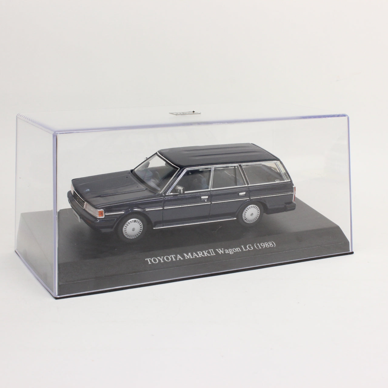 DISM 1:43 トヨタ マークⅡワゴンLG 中期型 (ブルーマイカ) /TOYOTA MARKⅡ Wagon LG (1988)