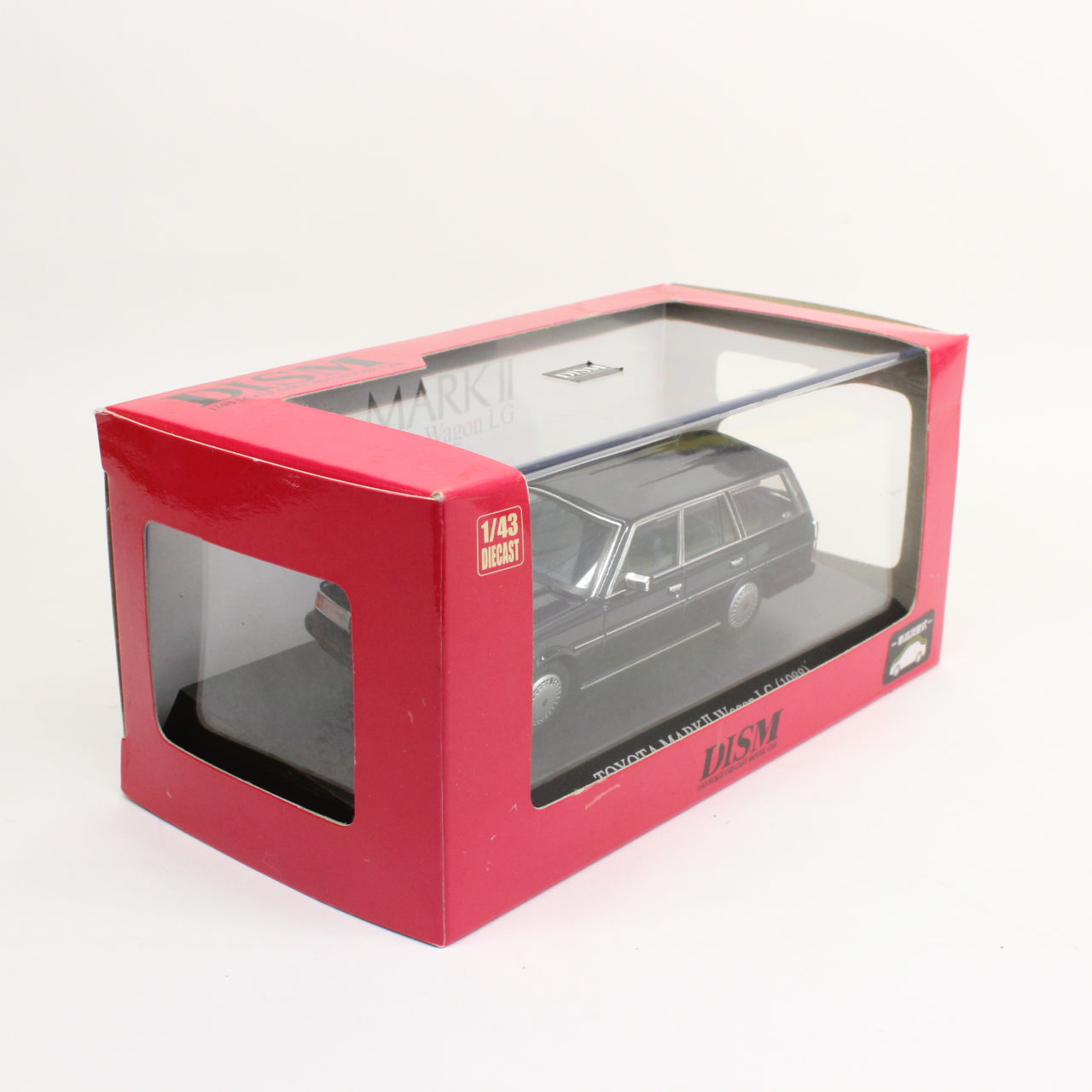 DISM 1:43 トヨタ マークⅡワゴンLG 中期型 (ブルーマイカ) /TOYOTA MARKⅡ Wagon LG (1988)