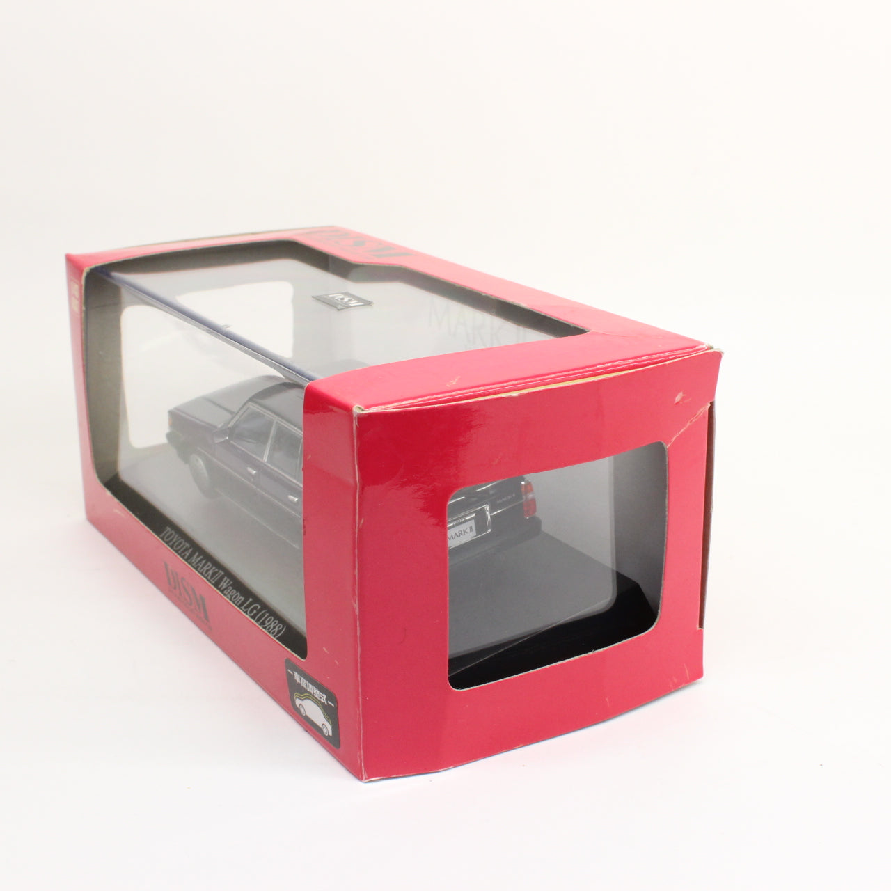 DISM 1:43 トヨタ マークⅡワゴンLG 中期型 (ブルーマイカ) /TOYOTA MARKⅡ Wagon LG (1988)