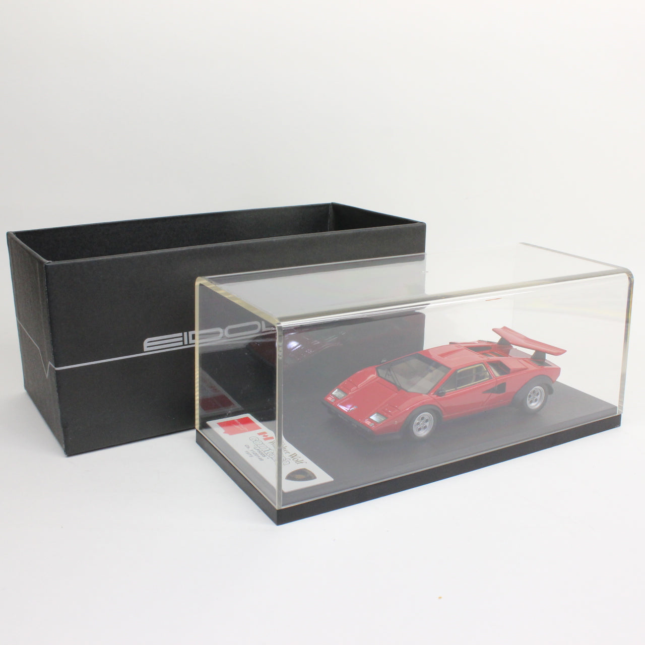 EIDOLON 1/43 Walter Wolf Lamborghini Countach LP400/500S Ch.1120148 1975 "Rallye Racing"