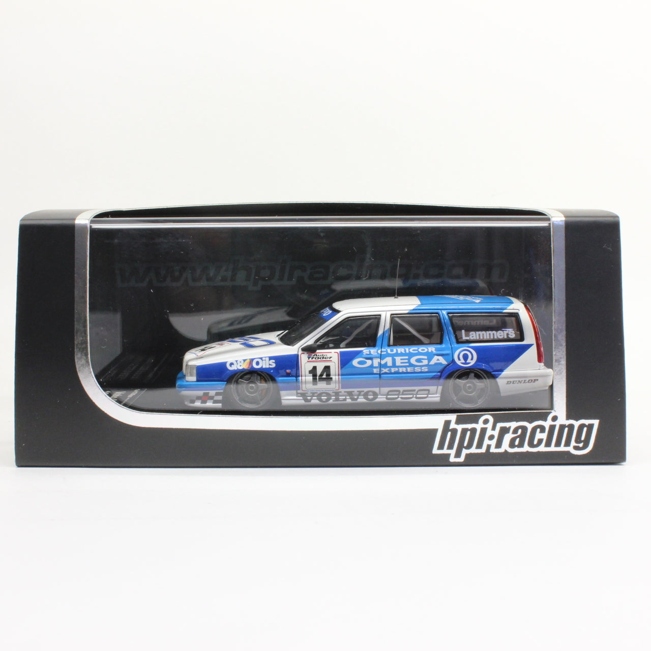 hpiレーシング 1/43 ボルボ 850 エステート (#14) 1994 BTCC / hpi