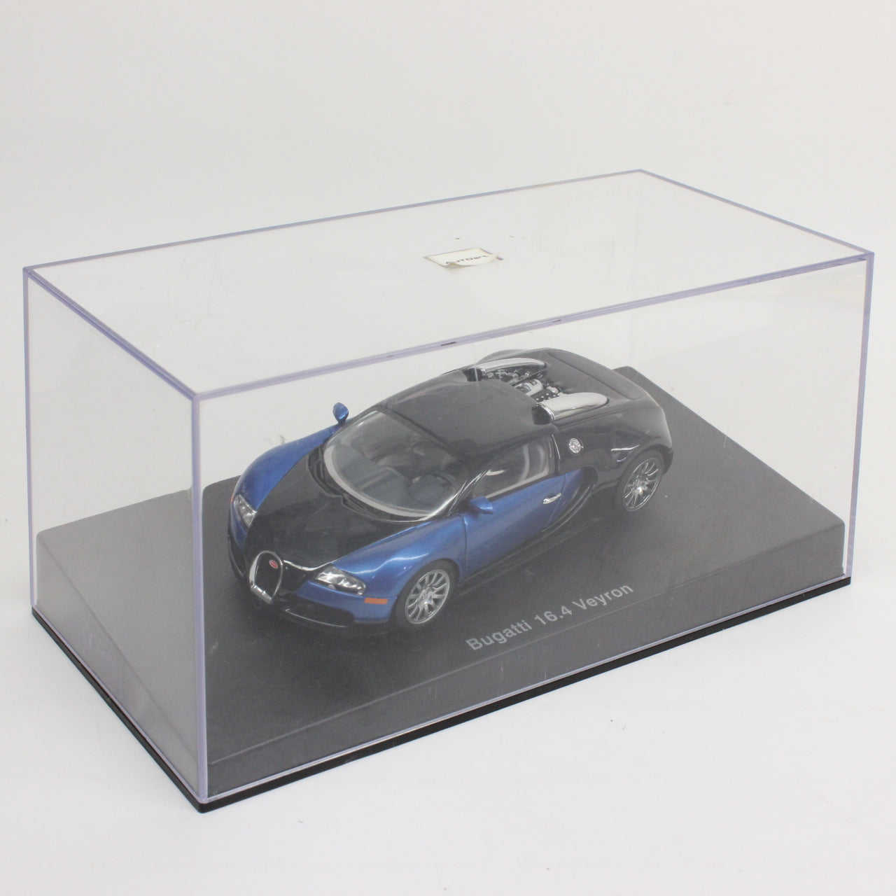 AUTO art 1/43 Bugatti 16.4 Veyron (black/blue) / ブガッティ 16.4 ヴェイロン (黒/青)