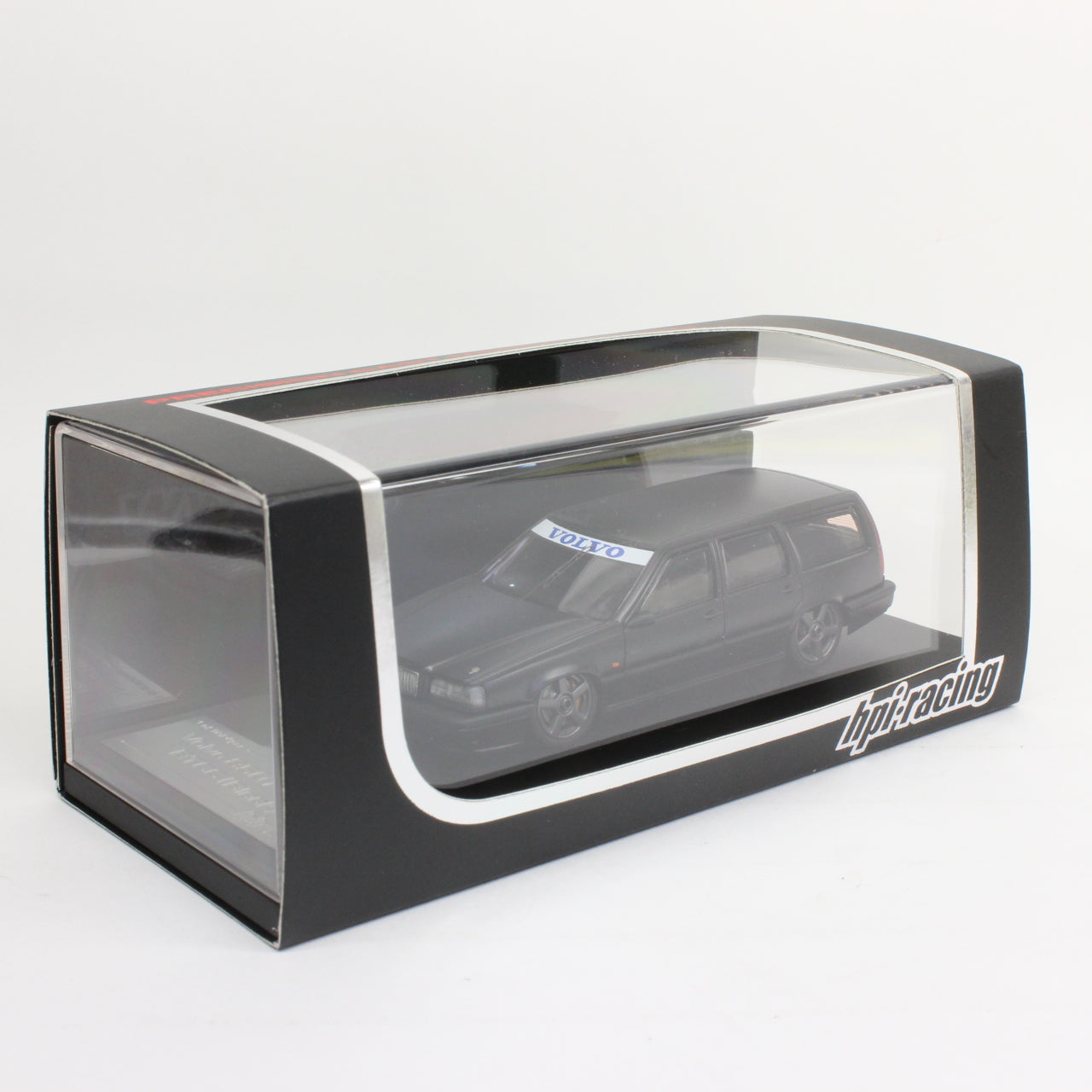 hpi racing 1:43 Volvo 850 Estate BTCC (Plain Color Model: Black)