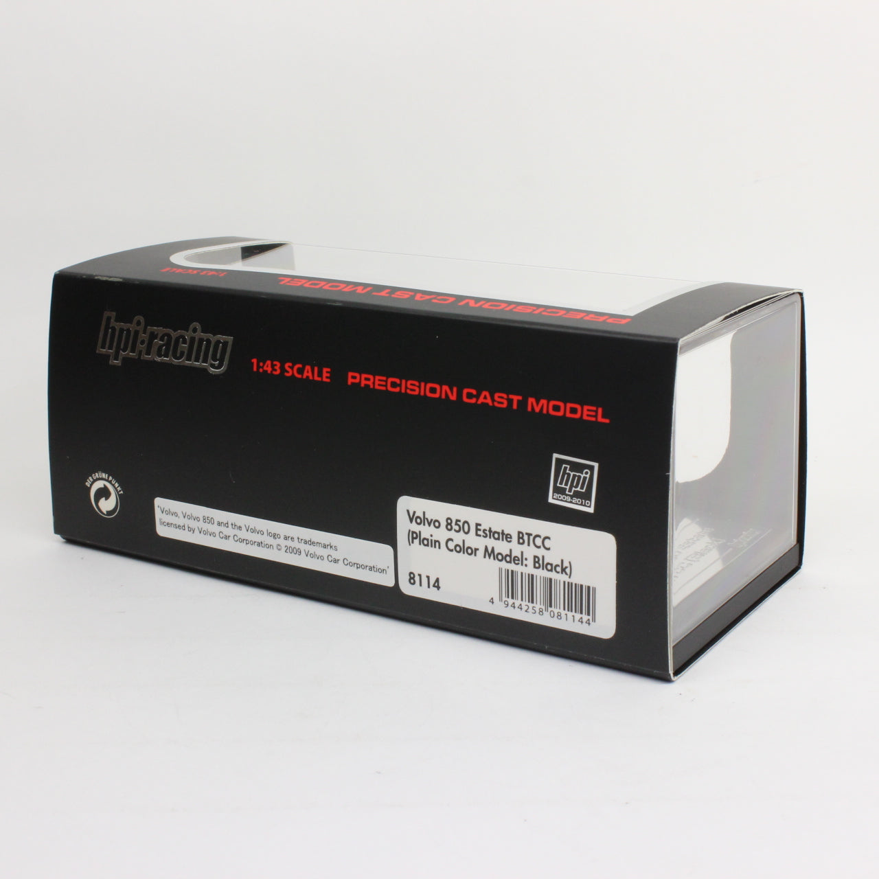 hpi racing 1:43 Volvo 850 Estate BTCC (Plain Color Model: Black)
