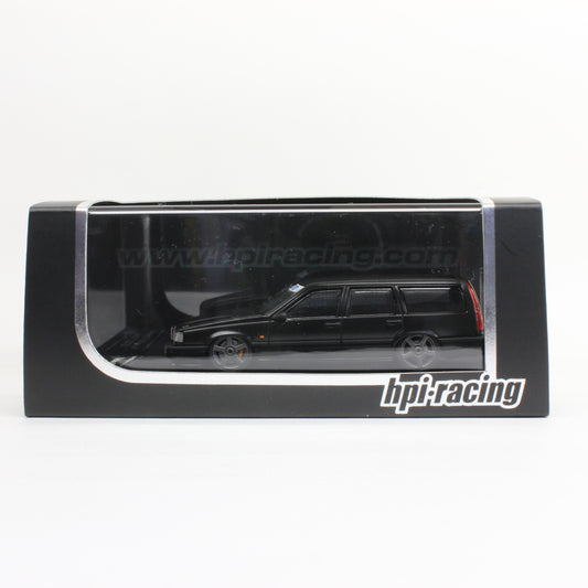 hpi racing 1:43 Volvo 850 Estate BTCC (Plain Color Model: Black)