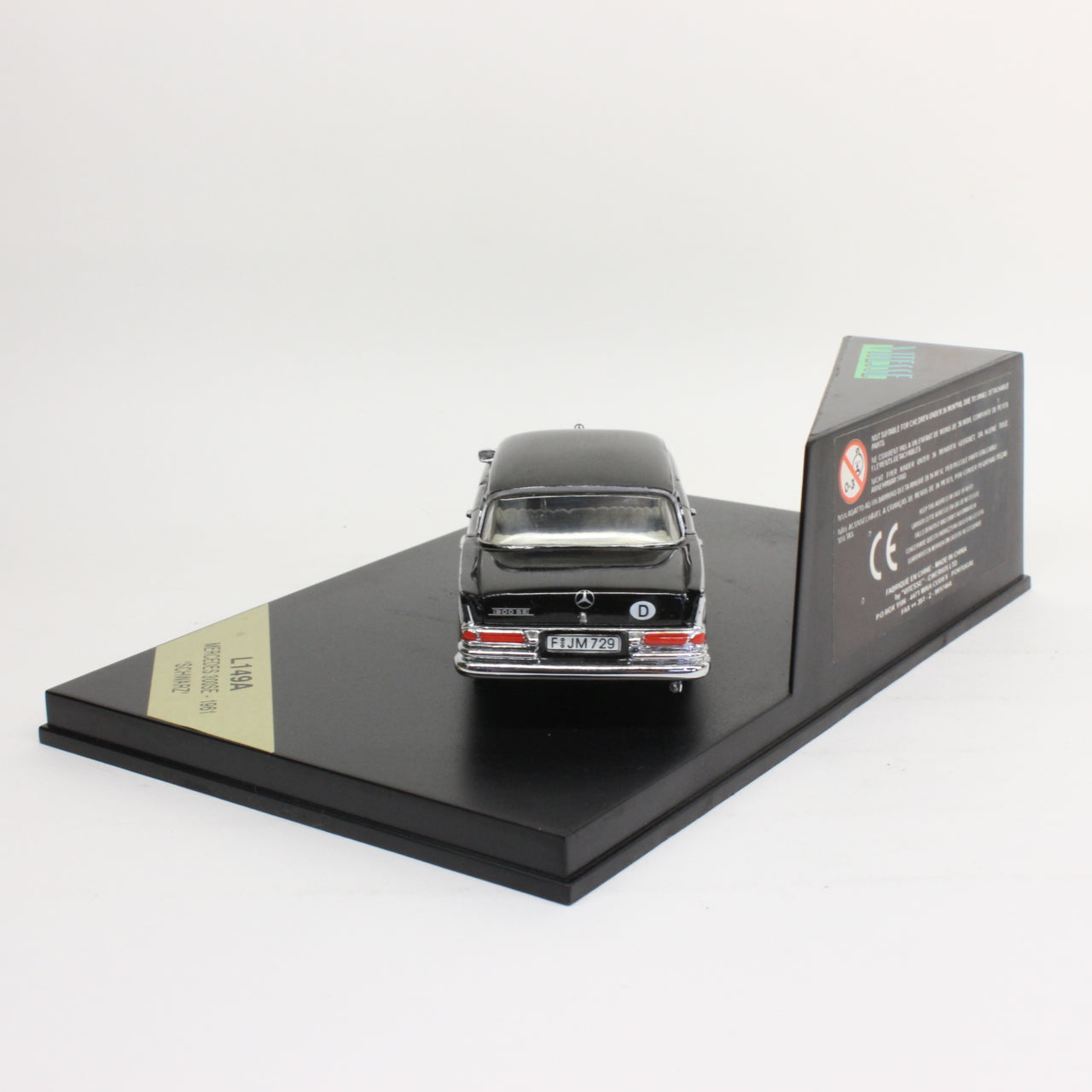 VITESSE 1/43 L149A メルセデス 300SE 1961(黒) / MERCEDES - 1961 "SCHWARZ"(Black)