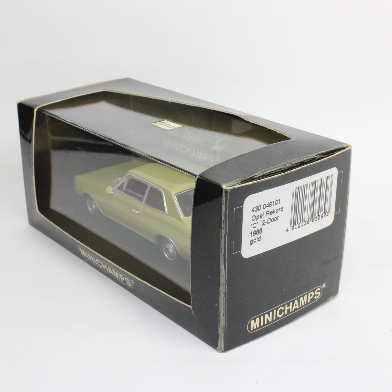 MINICHAMPS 1/43 オペル レコルト 'C' 2ドア 1966(ゴールド) / Opel Rekord 'C' 2-Door 1966 Gold
