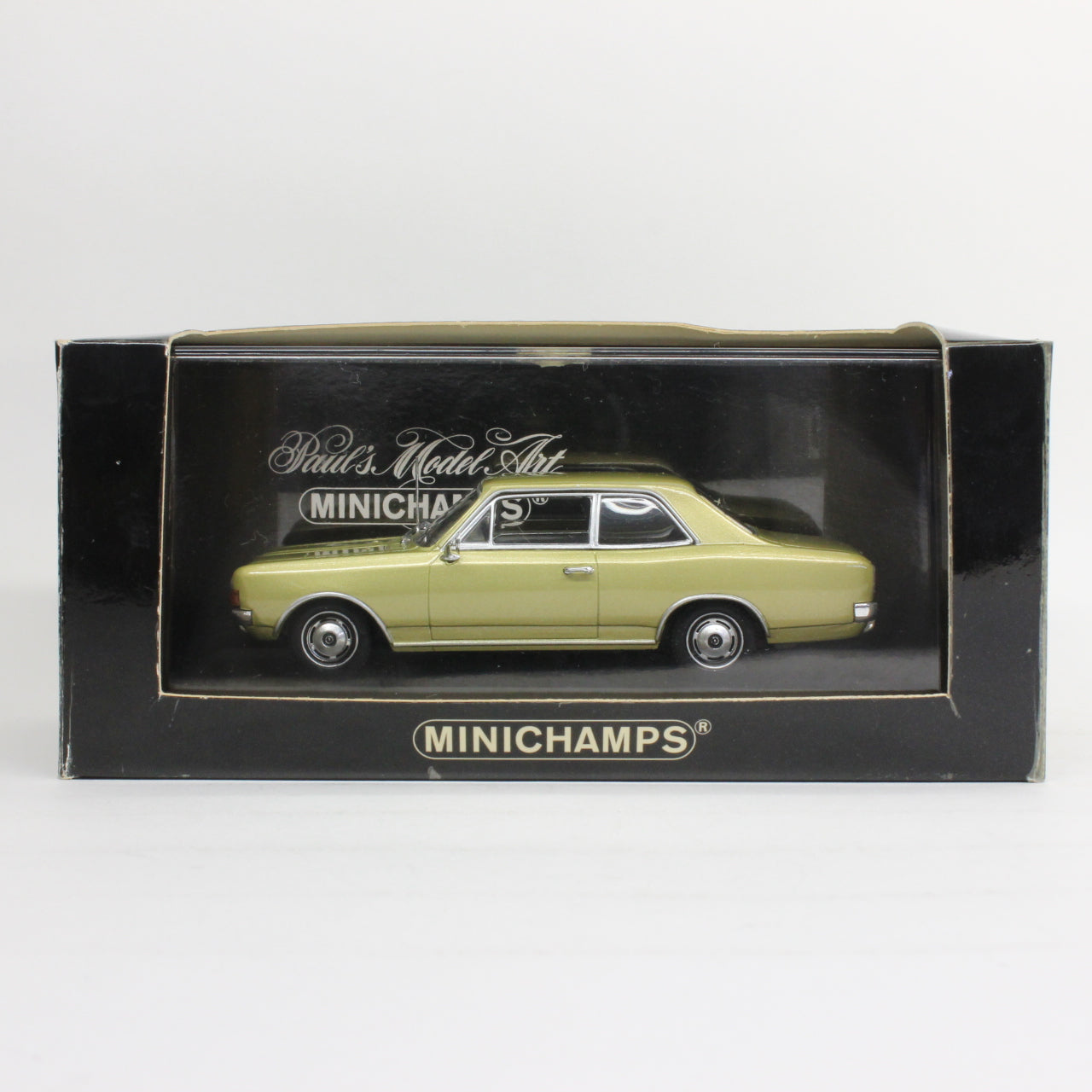MINICHAMPS 1/43 オペル レコルト 'C' 2ドア 1966(ゴールド) / Opel Rekord 'C' 2-Door 1966 Gold