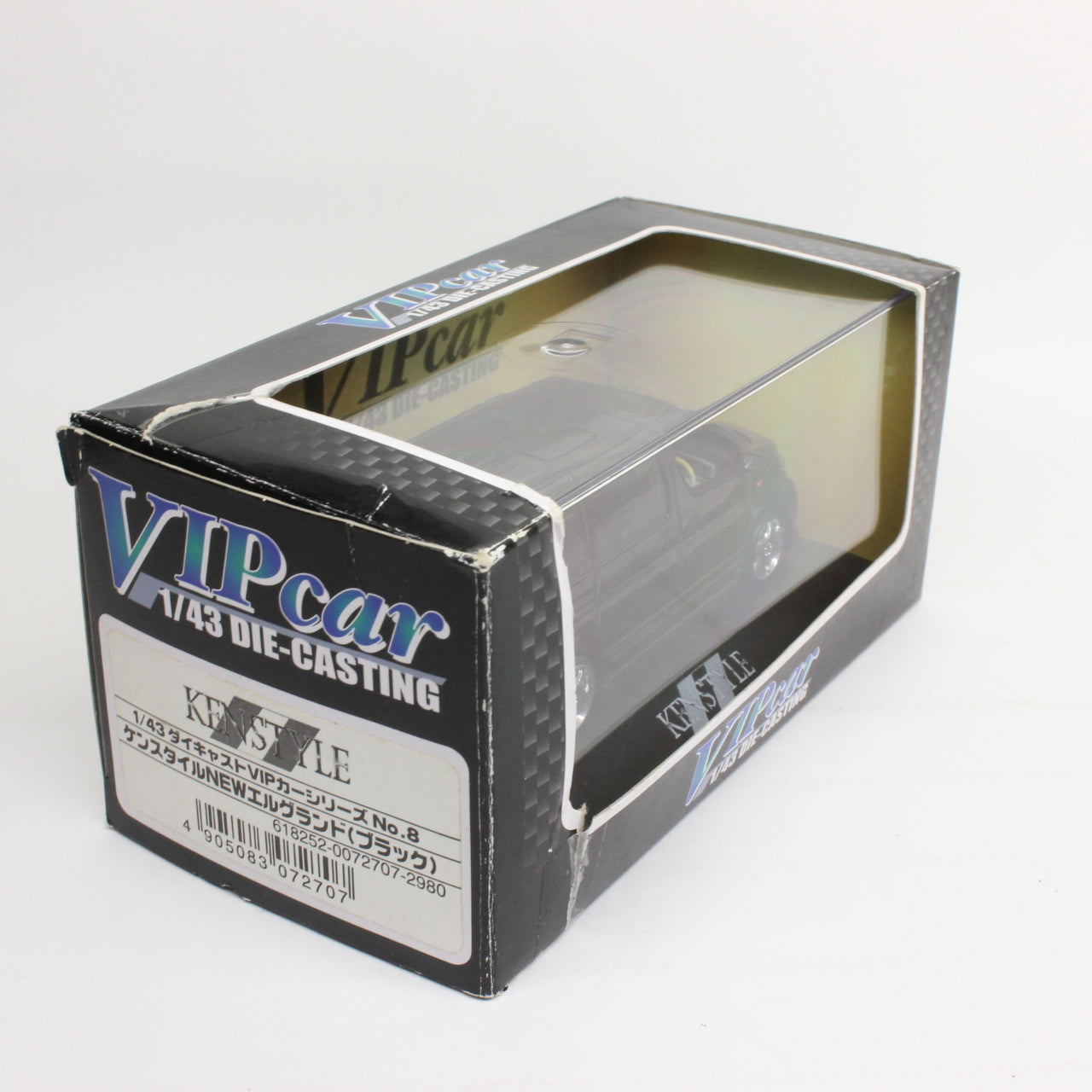 VIPcar 1/43 ケンスタイルNEWエルグラント(ブラック) / KENSTYLE NEW ELGRAND (Black)