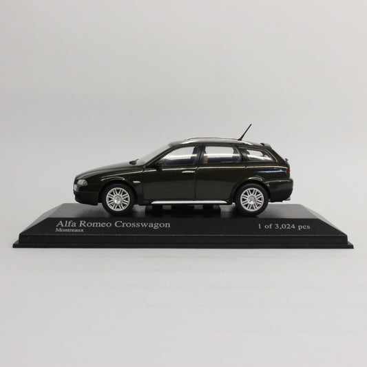 MINICHAMPS 1/43 Alfa Romeo Crosswagon 2004 (Olive metallic) / アルファロメオ クロスワゴン 2004 (オリーブメタリック)