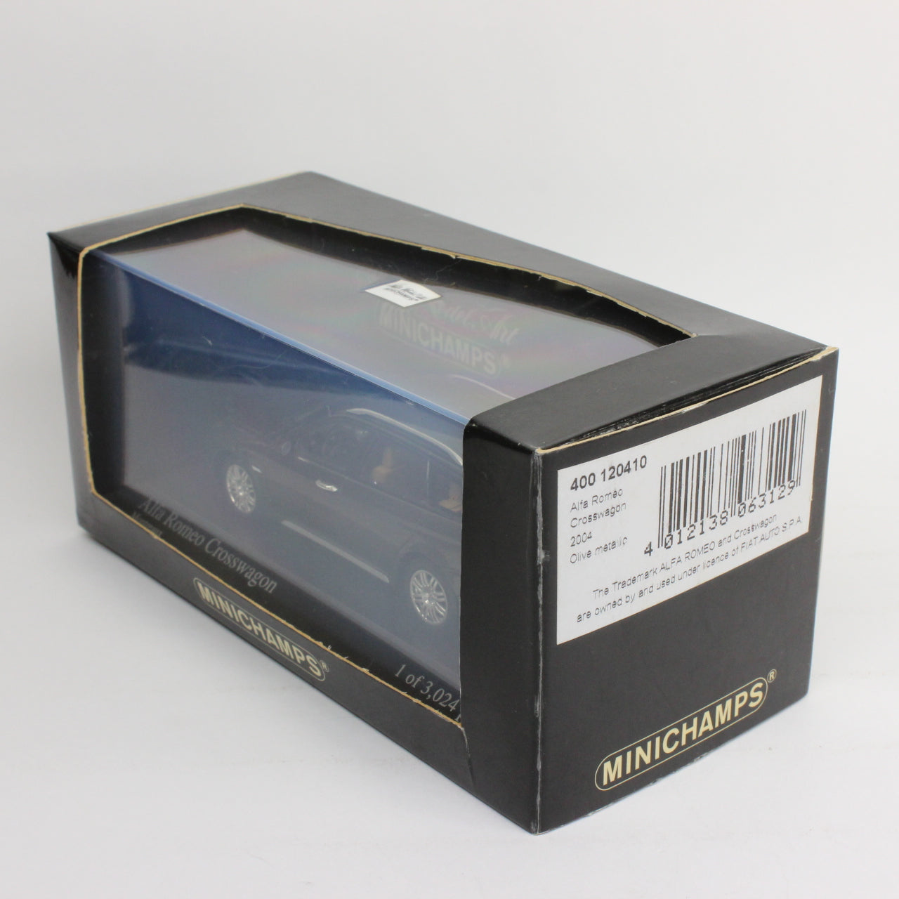 MINICHAMPS 1/43 Alfa Romeo Crosswagon 2004 (Olive metallic) / アルファロメオ クロスワゴン 2004 (オリーブメタリック)