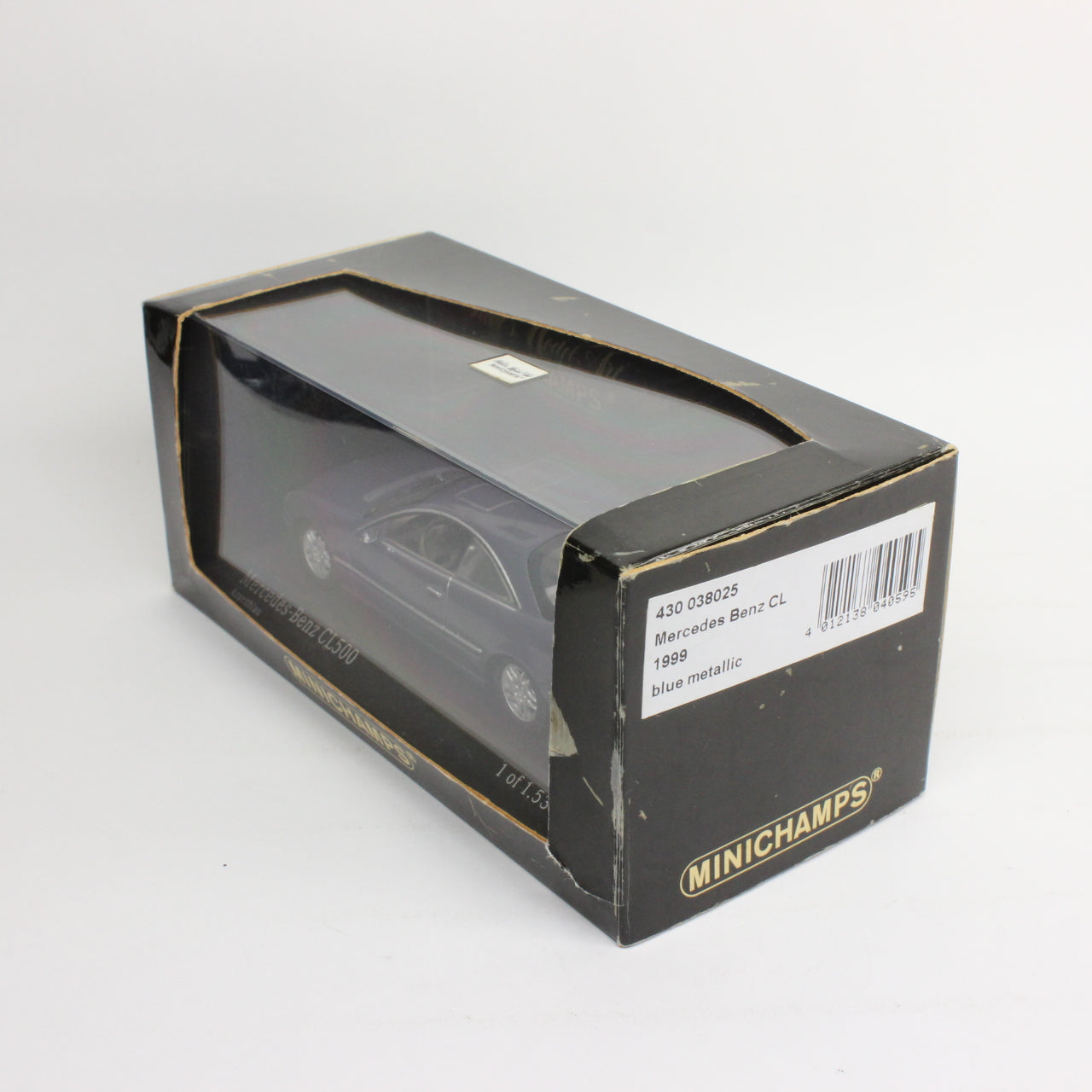 MINICHAMPS 1/43 Mercedes Benz CL500 1999 (Blue metallic) / メルセデスベンツ CL500 1999 (ブルーメタリック)