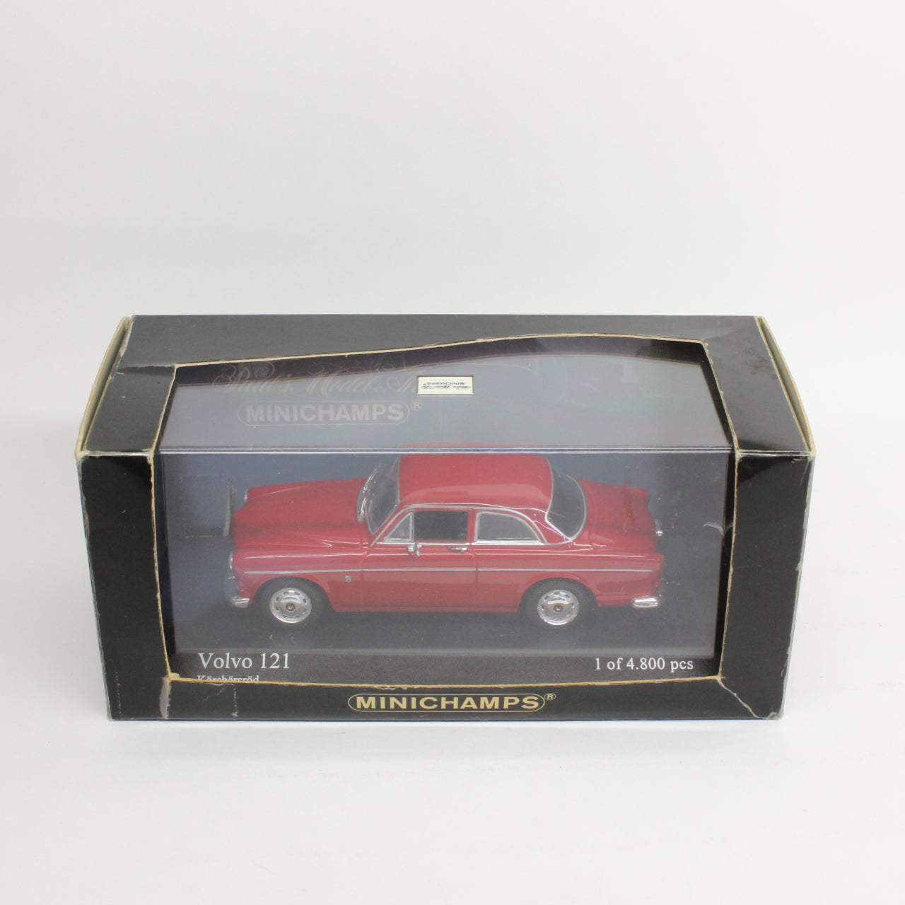 MINICHAMPS 1/43 Volvo 121 (Red) / ボルボ 121 (赤)