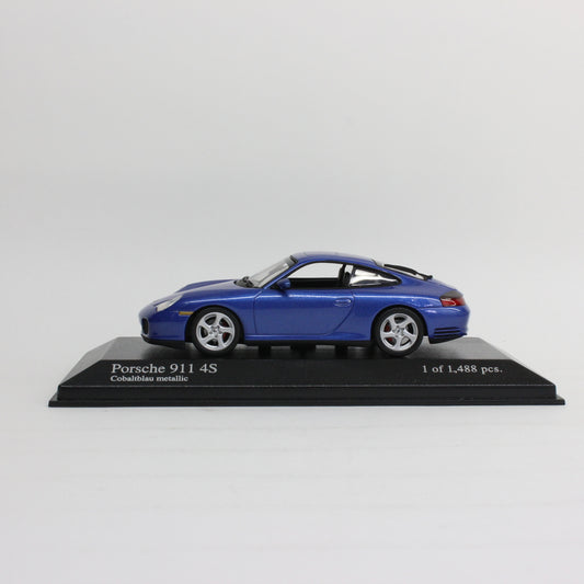 MINICHAMPS 1/43 Porsche 911 4S 2001 (Blue metallic)