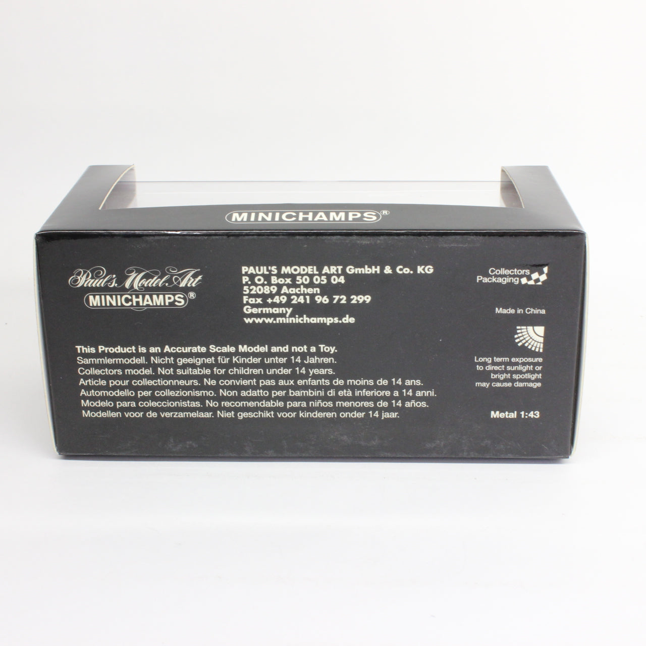 MINICHAMPS 1/43 Volkswagen 1200 Export 1951 "Sinalco"