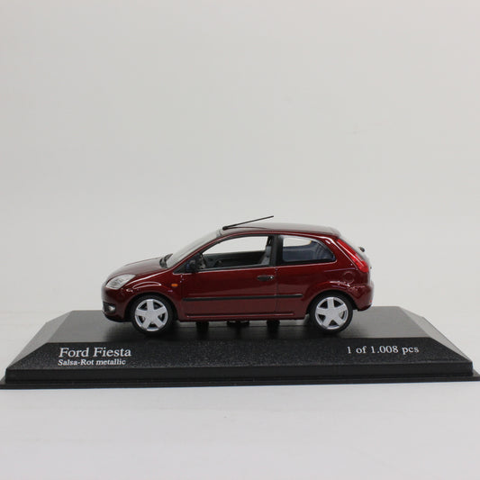 MINICHAMPS 1/43 Ford Fiesta 2002 （Red metallic）