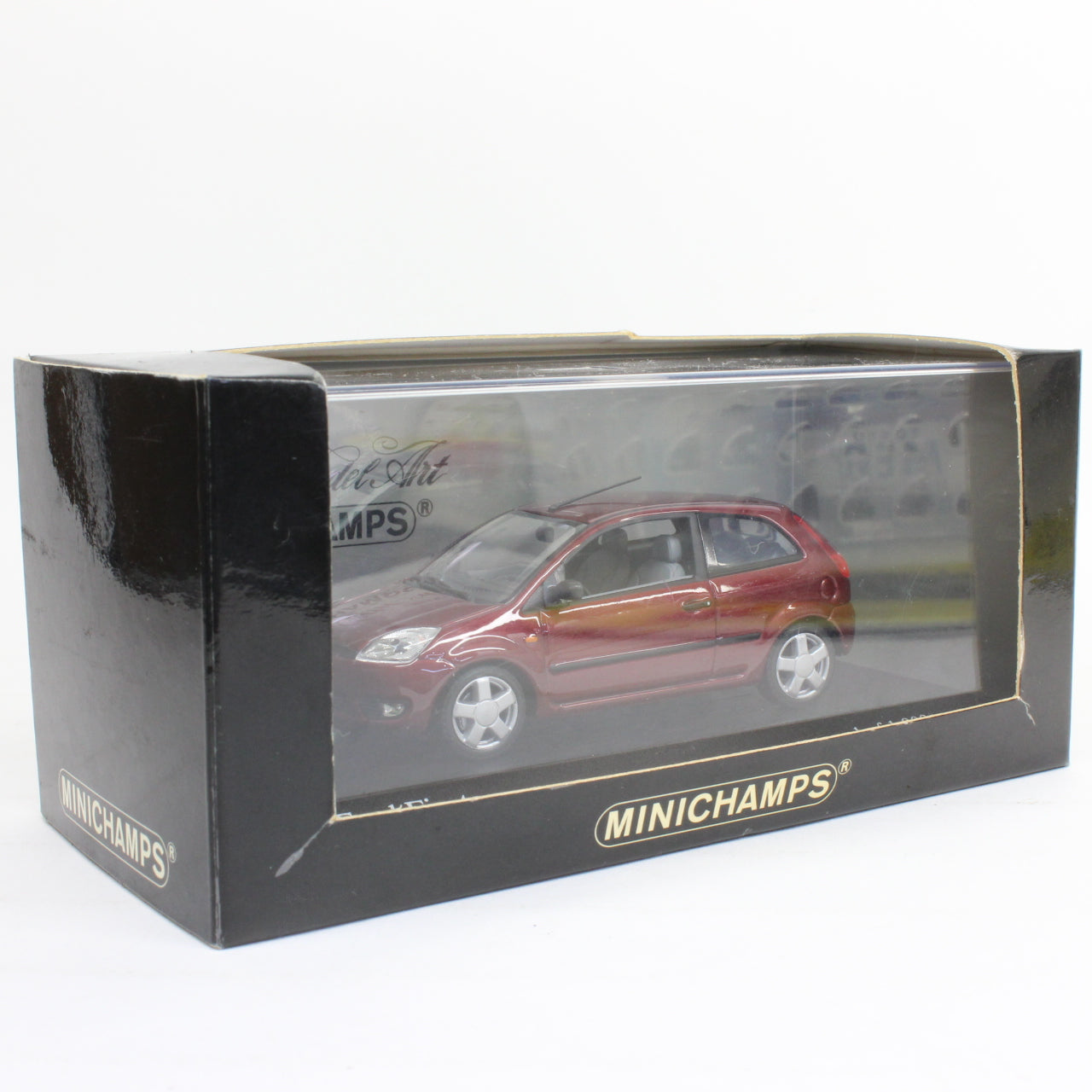 MINICHAMPS 1/43 Ford Fiesta 2002 （Red metallic）