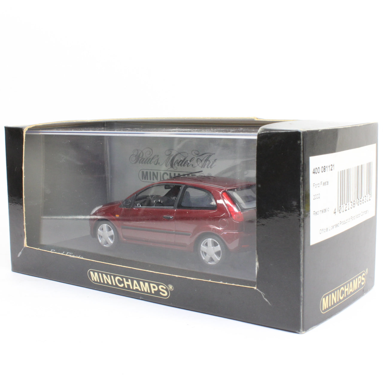 MINICHAMPS 1/43 Ford Fiesta 2002 （Red metallic）