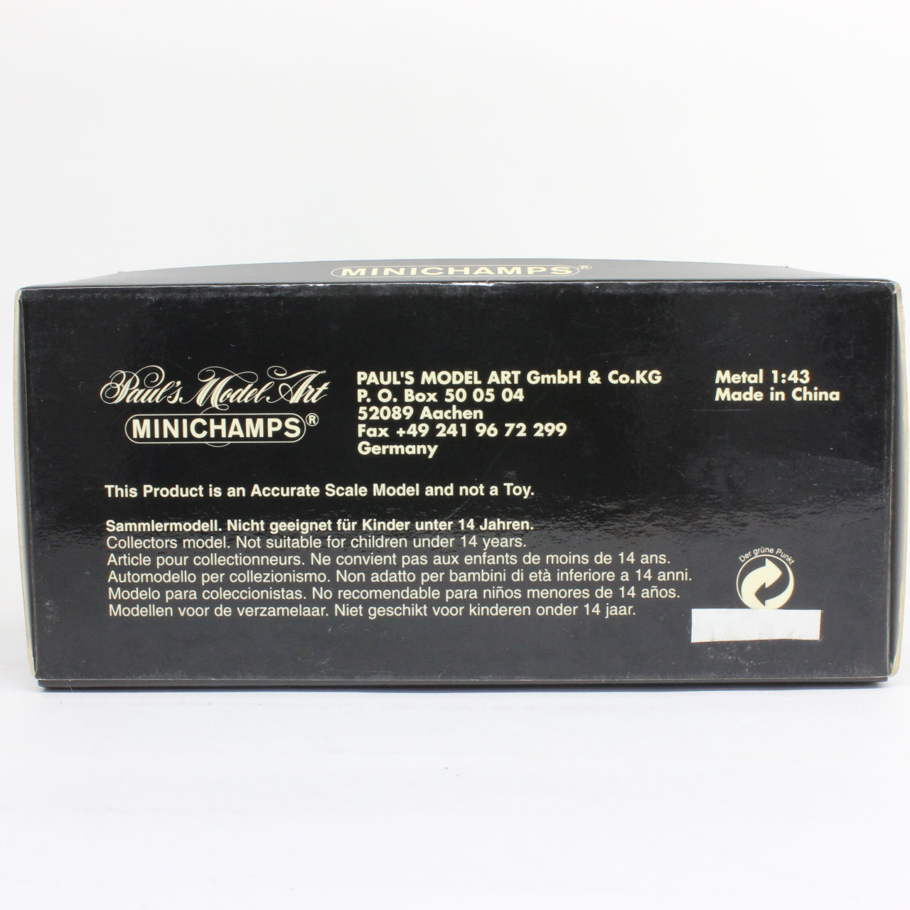 MINICHAMPS 1/43 Ford Fiesta 2002 （Red metallic）