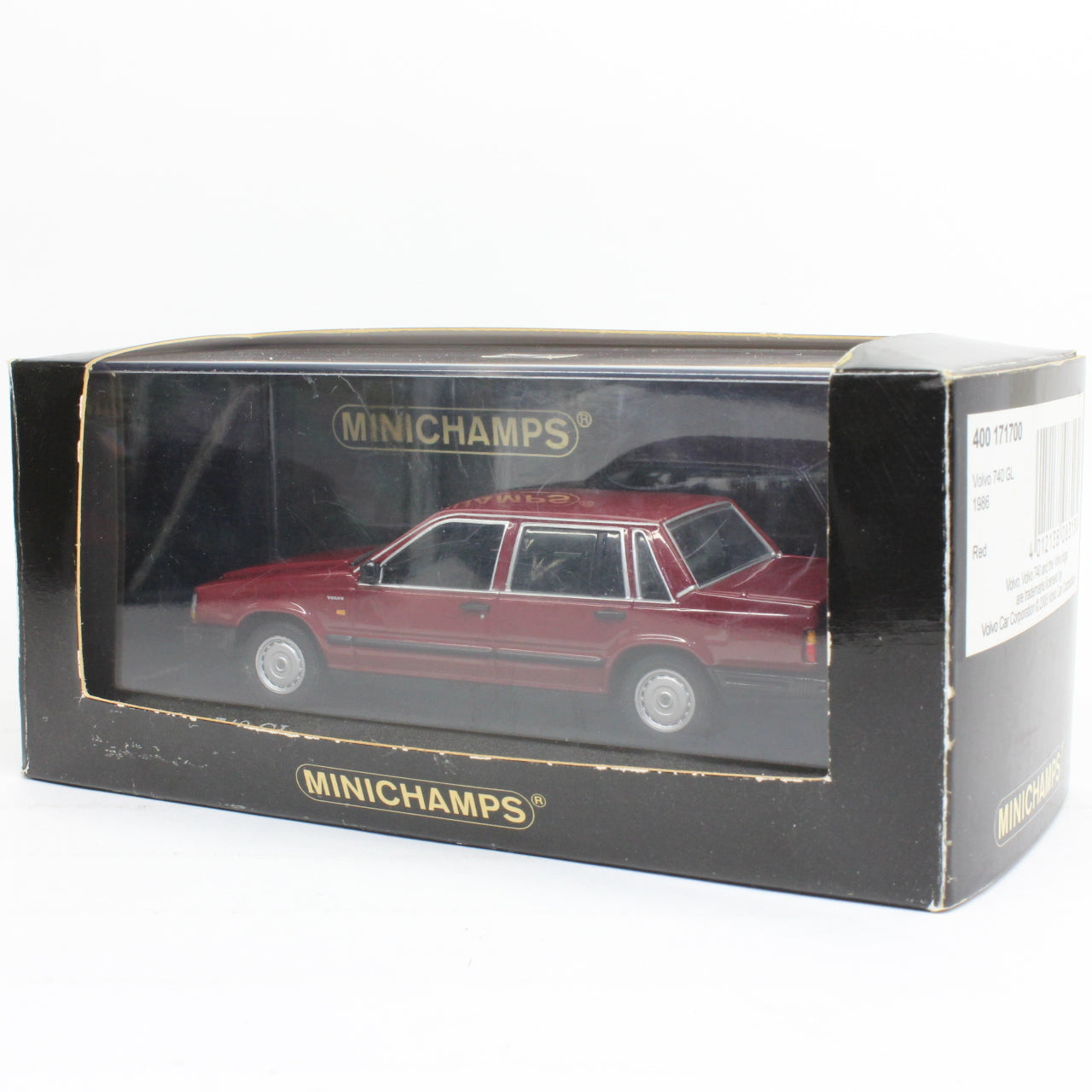 MINICHAMPS 1/43 Volvo 740 GL 1986 (Red)
