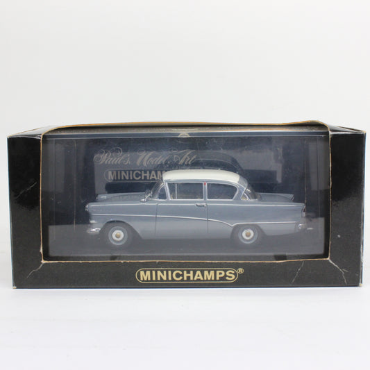 MINICHAMPS 1/43 Opel Rekord P1 Saloon 1958 blue/white