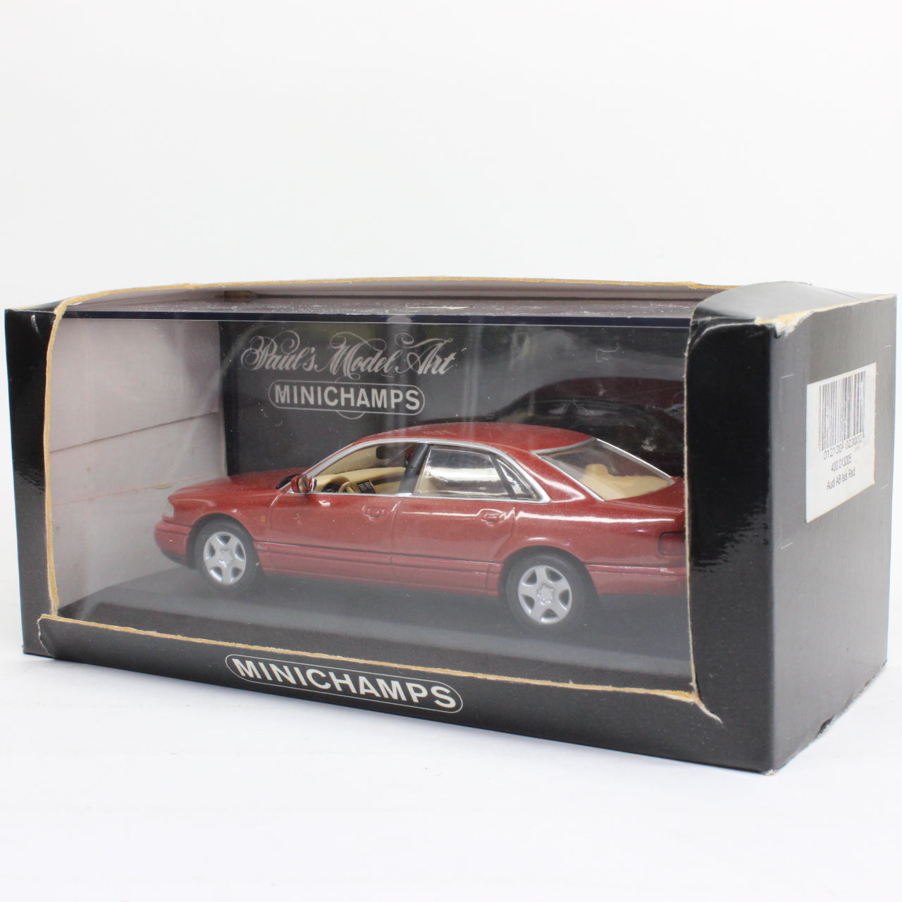 MINICHAMPS 1/43 Audi A8 Isis Red