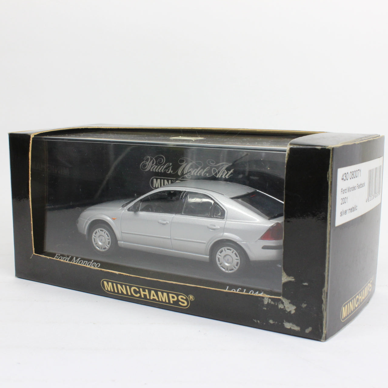 MINICHAMPS 1/43 Ford Mondeo Fastback 2001 (silver metallic)