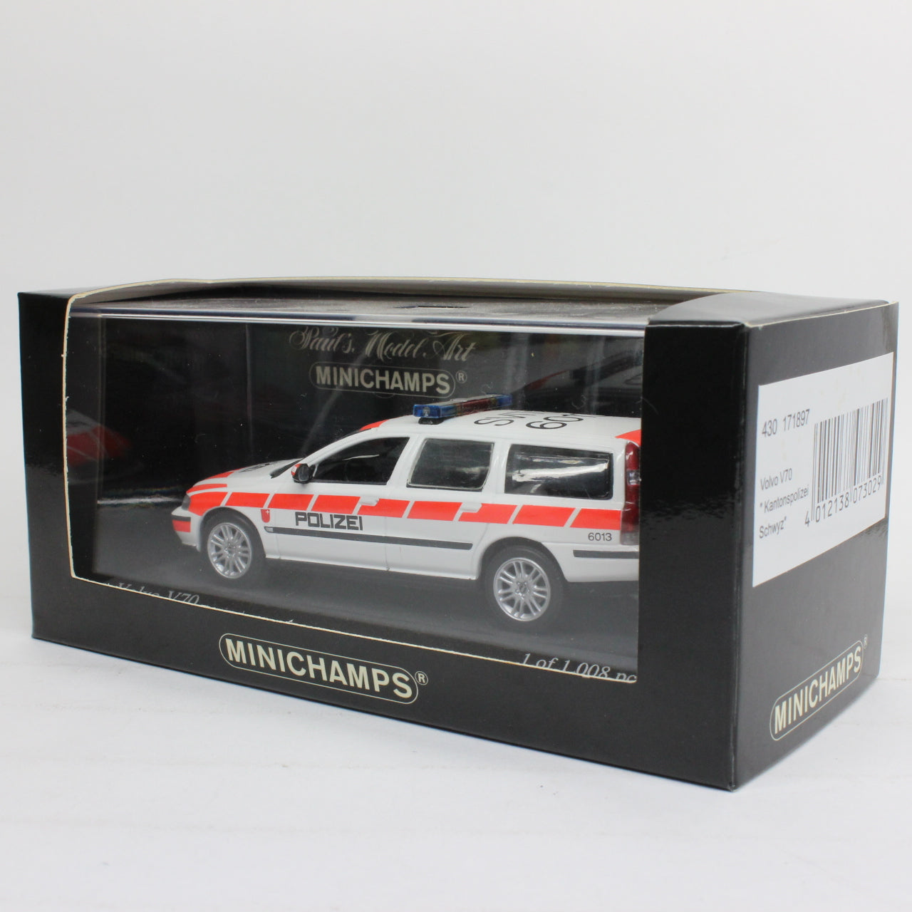 MINICHAMPS 1/43 Volvo V70 "Kantonspolizei Schwyz"