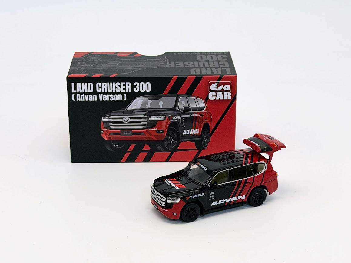 EraCar 1/64 トヨタ ランドクルーザー300 ADVAN仕様 – ミニカー