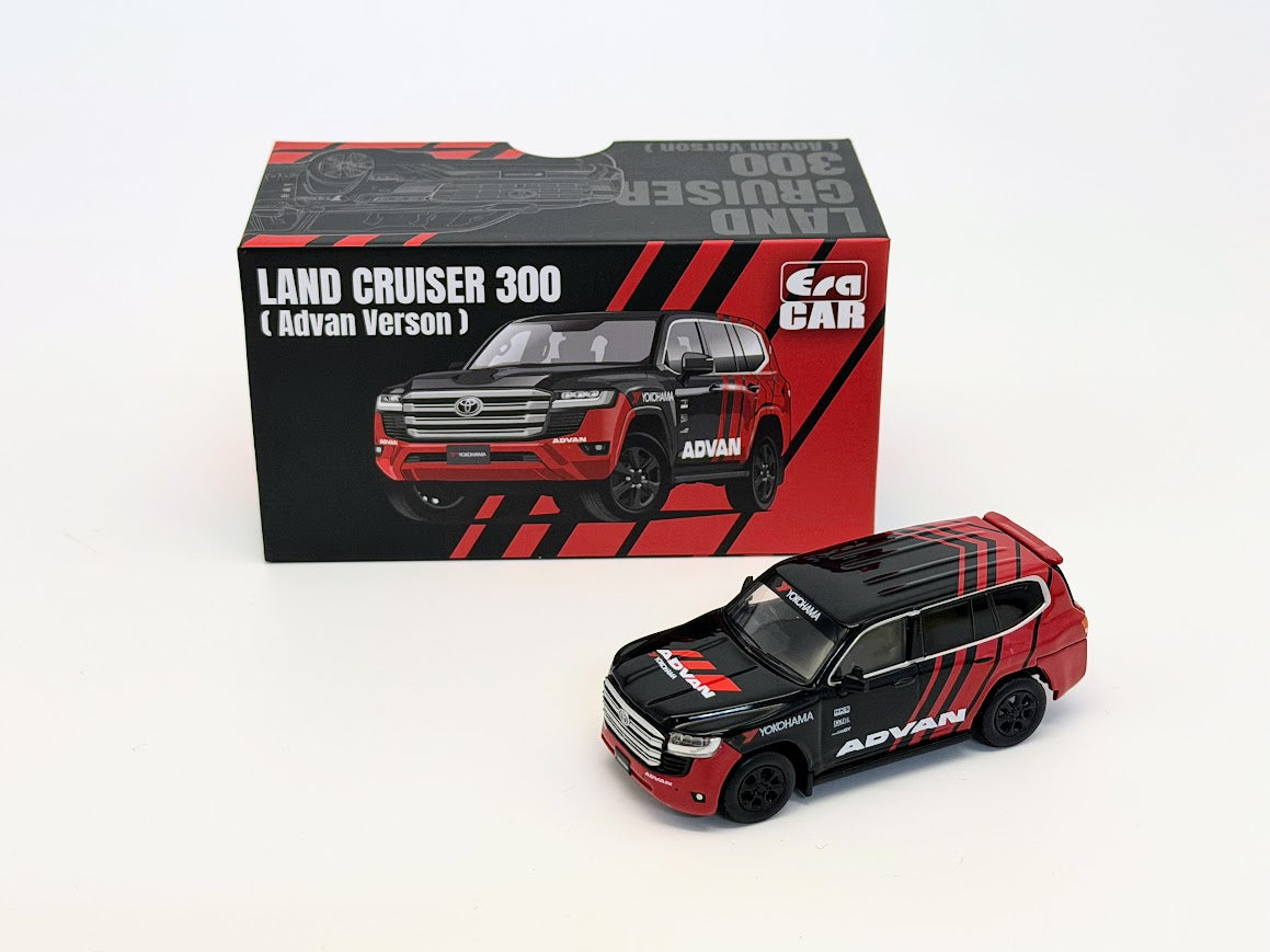EraCar 1/64 トヨタ ランドクルーザー300 ADVAN仕様 – ミニカー