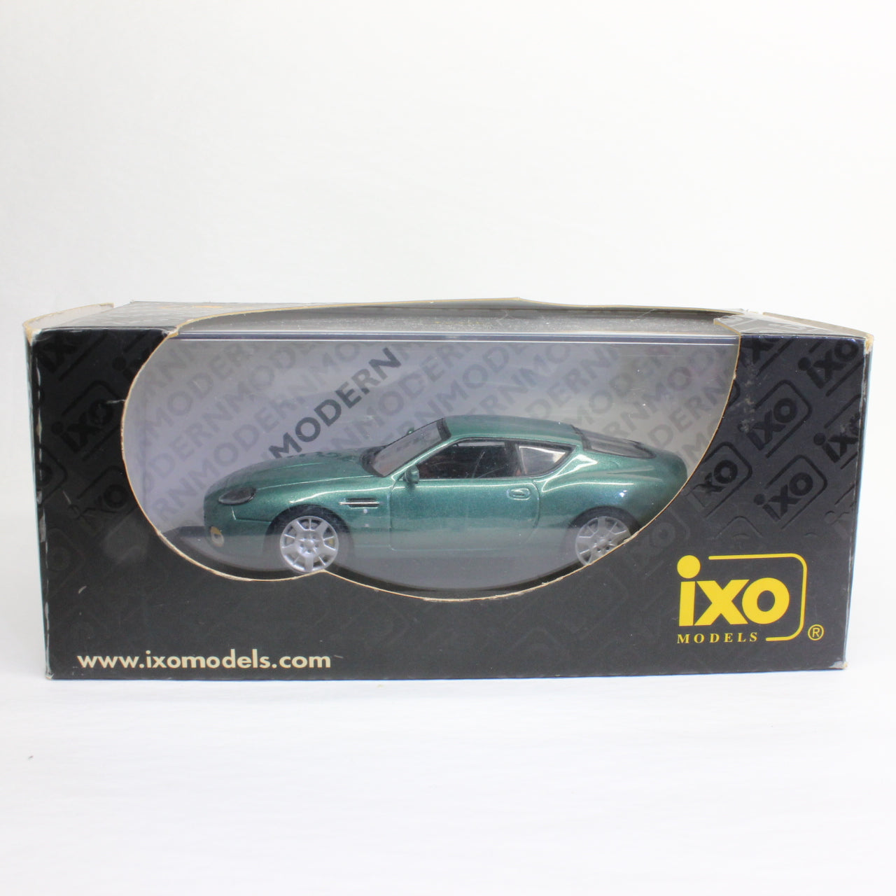 ixo 1/43 Aston Martin DB7 Zagato British Racing Green – ミニカー