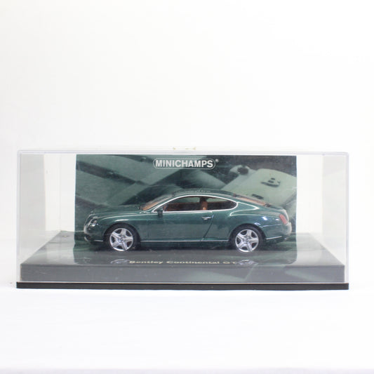 MINICHAMPS 1/43 BENTLEY CONTINENTAL GT 2003 GREEN METALLIC