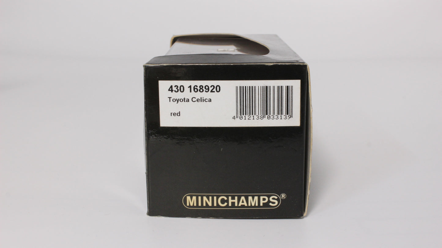MINICHAMPS 1/43 Toyota Celica Red