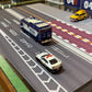 ASPEDA Miniature car diorama mat, parking lot, 1/64 scale