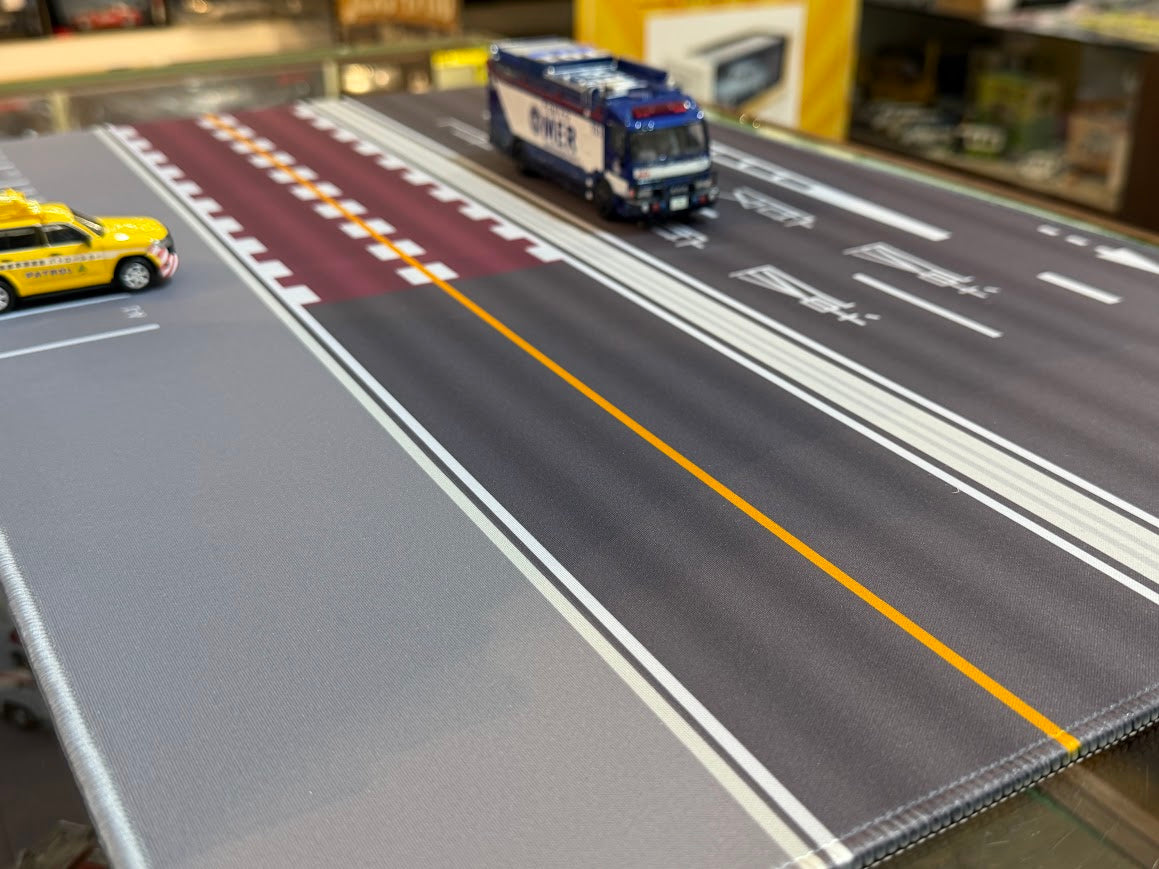 ASPEDA Miniature car diorama mat, parking lot, 1/64 scale