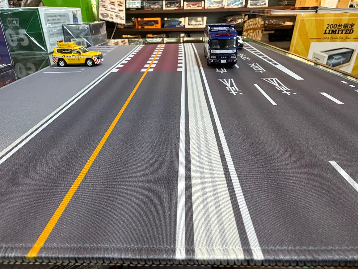 ASPEDA Miniature car diorama mat, parking lot, 1/64 scale