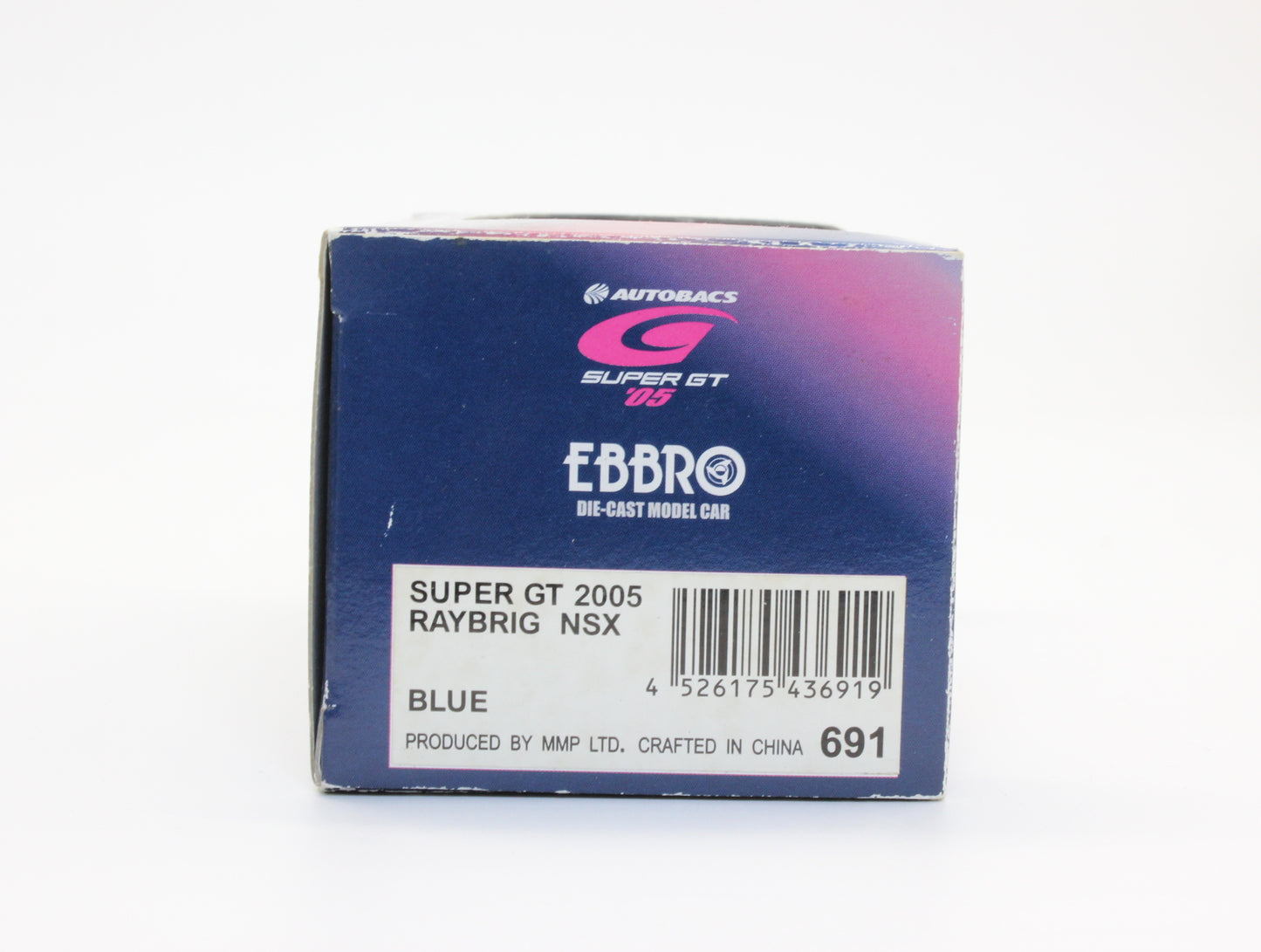 エブロ 1/43 スーパーGT 2005 レイブリッグ NSX 細川慎弥選手サイン入り