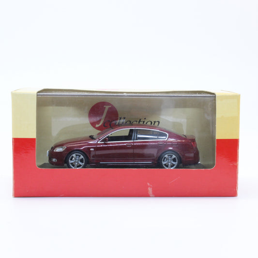 京商 / Jコレクション 1/43 レクサス GS430 2006 レッドマイカクリスタルシャイン Kyosho / J Collection 1/43 Lexus GS430 2006 red mica crystal shine