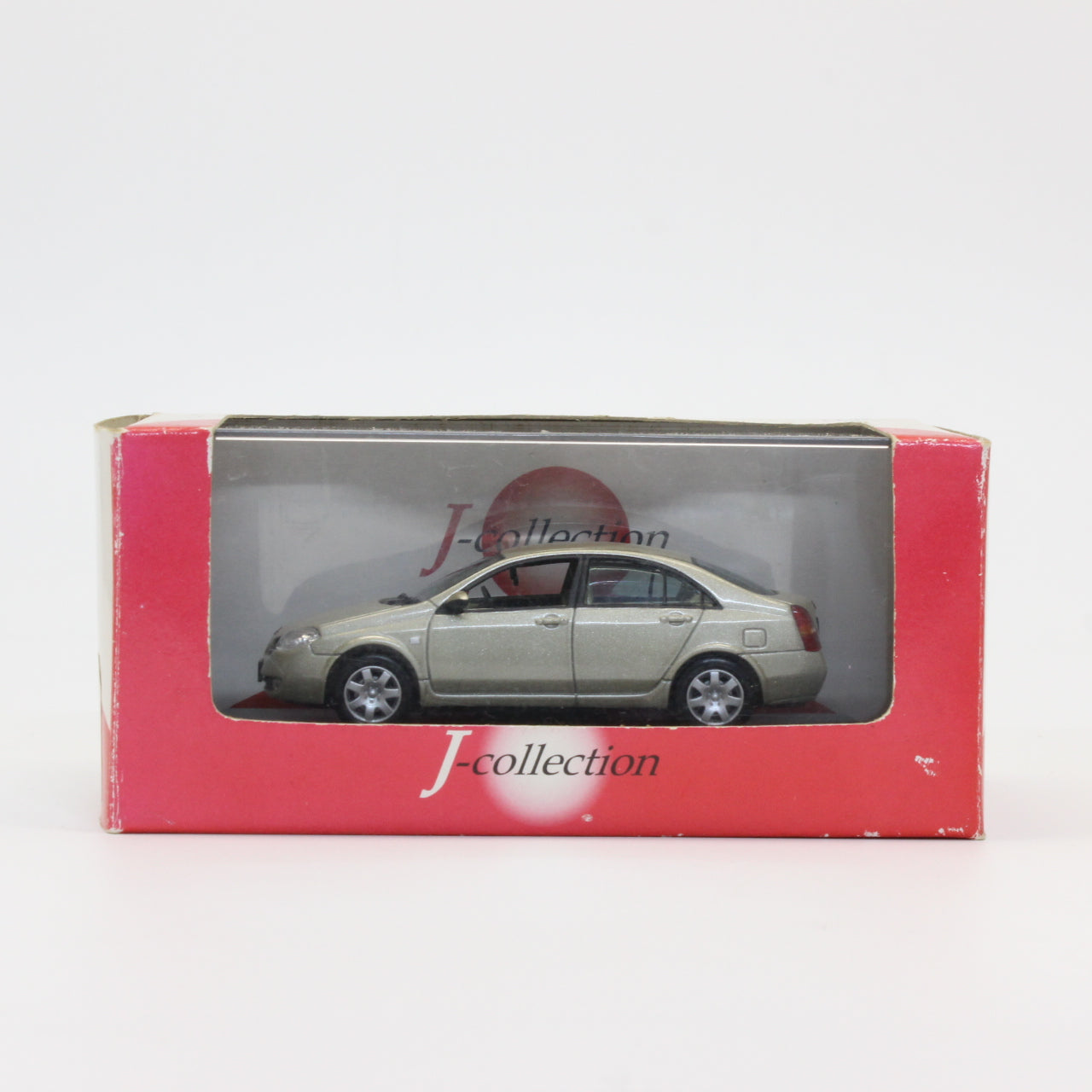 京商 / Jコレクション 1/43 日産 プリメーラ メタリックゴールド / Kyosho / J Collection 1/43 Nissan PRIMERA metalic gold