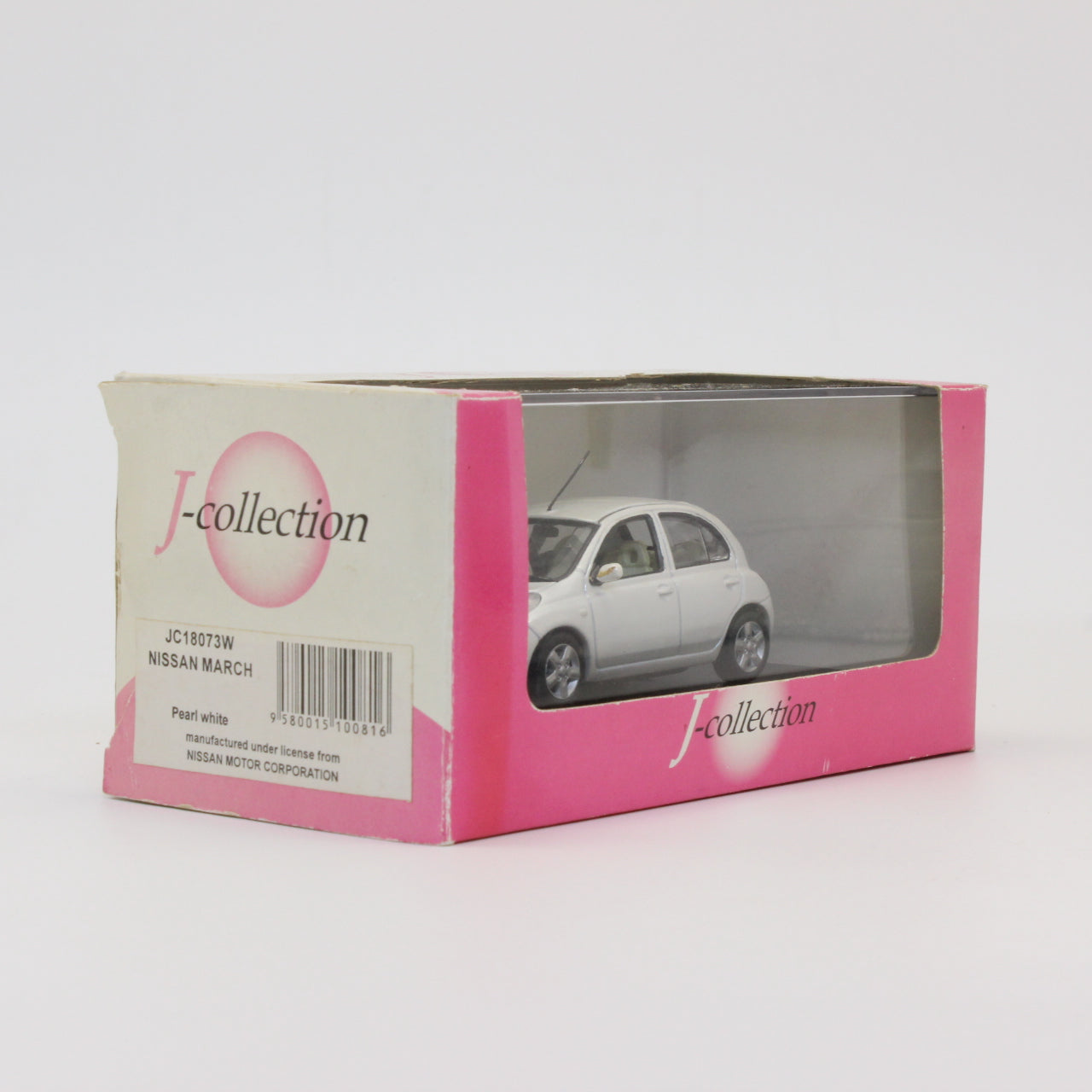 京商 / Jコレクション 1/43 日産 マーチ パールホワイト / Kyosho / J