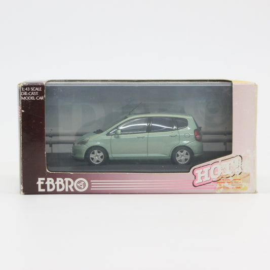 エブロ 1/43 ホンダ フィット ミントグリーン EBBRO 1/43 Honda FIT Mint green