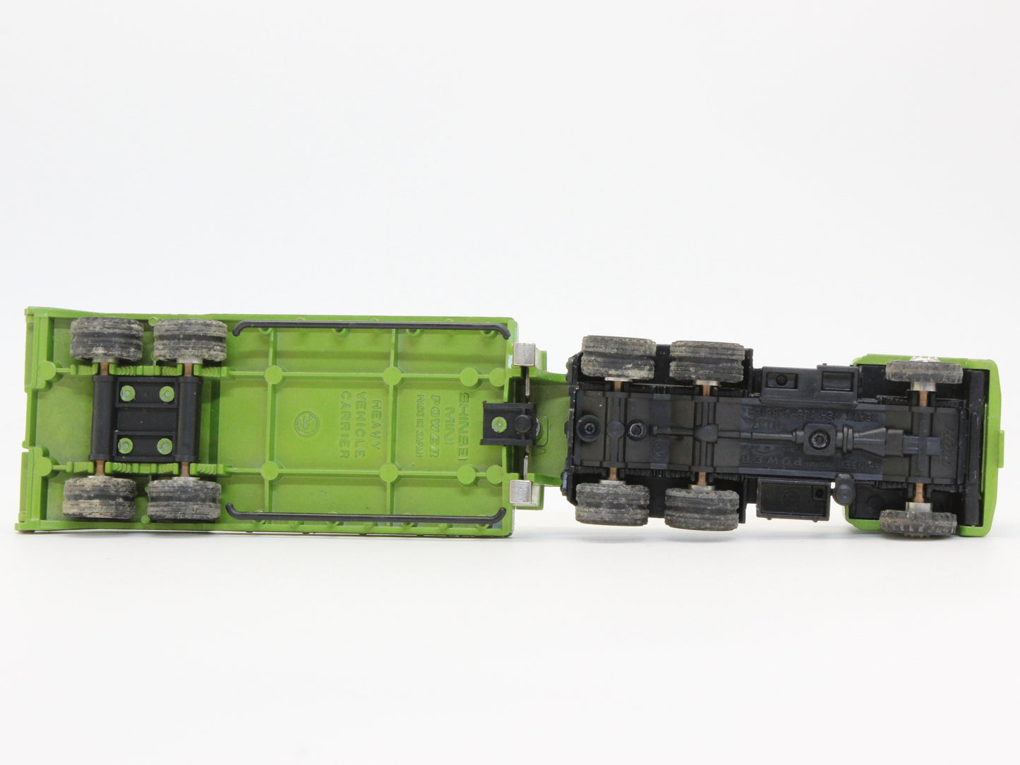 日野重量物運搬トレーラー1/54  シンセイ ミニパワー 日本製 / freight trailer 1/54 SHINSEI MINI POWERrMade in Japan